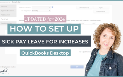 How to set up sick pay leave for increases in 2024 updated
