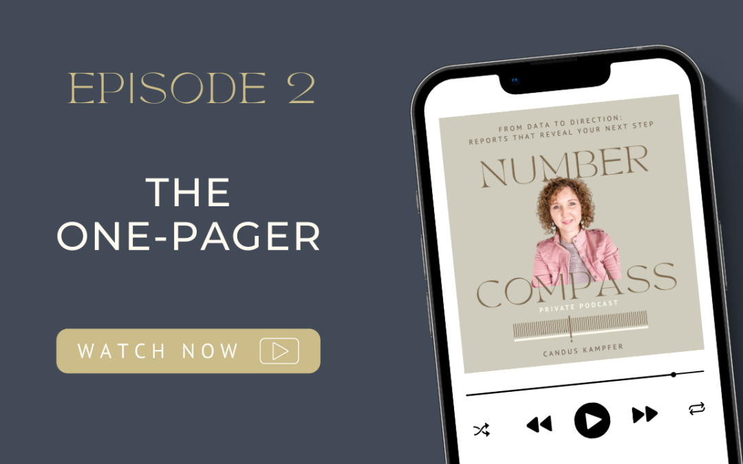 Ep 2: The One-Pager