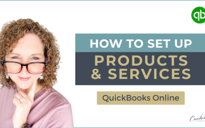 How to Set Up Products & Services in QuickBooks Online